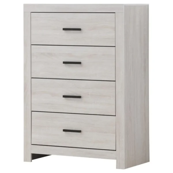 Brantford 4-Drawer Bedroom Chest  By Coaster Furniture - Image 4