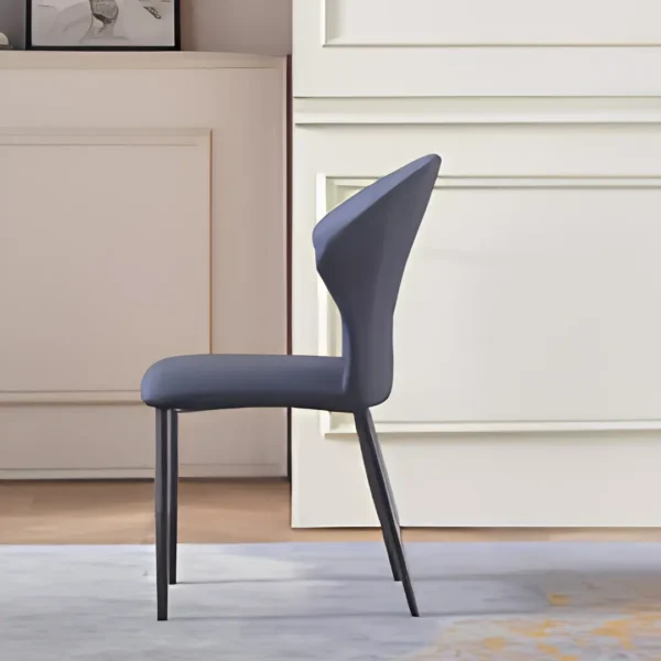 Modern Dining Chair Leather By McFerran - Image 2