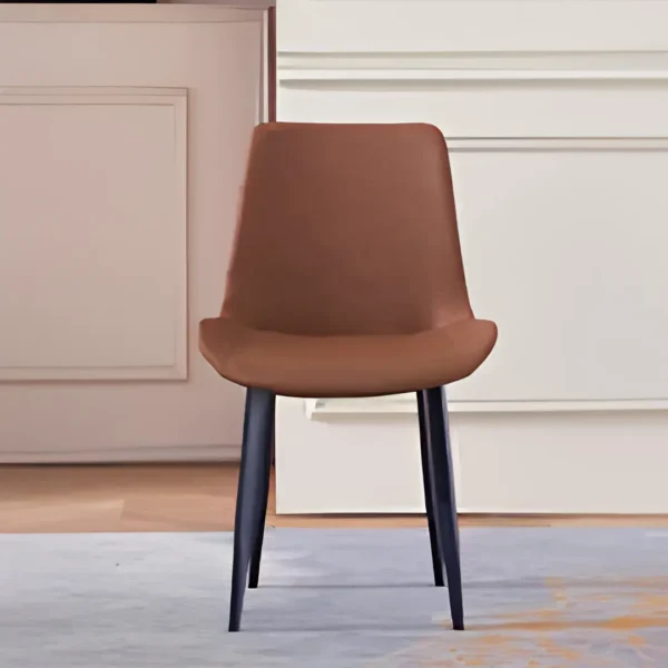 Modern Dining Chair Leather By McFerran - Image 5