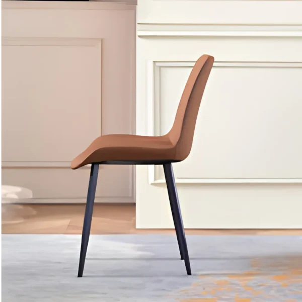 Modern Dining Chair Leather By McFerran - Image 6