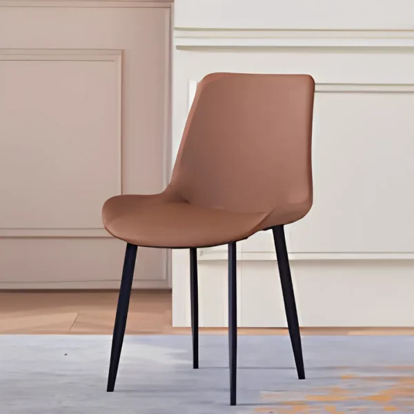 Modern Dining Chair Leather By McFerran - Image 7