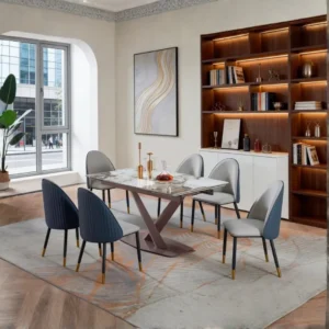 Modern 6 Seater Dining Set By Mcferran