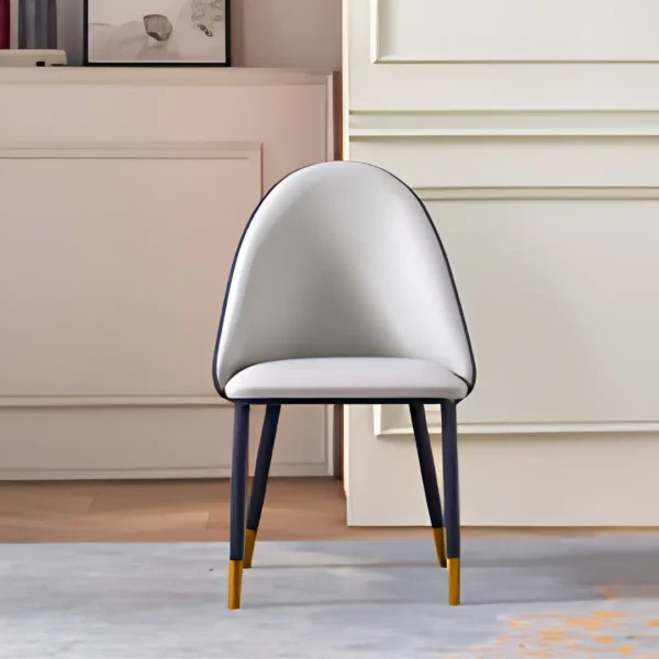 Upholstered Modern Dining Chair By McFerran - Image 2