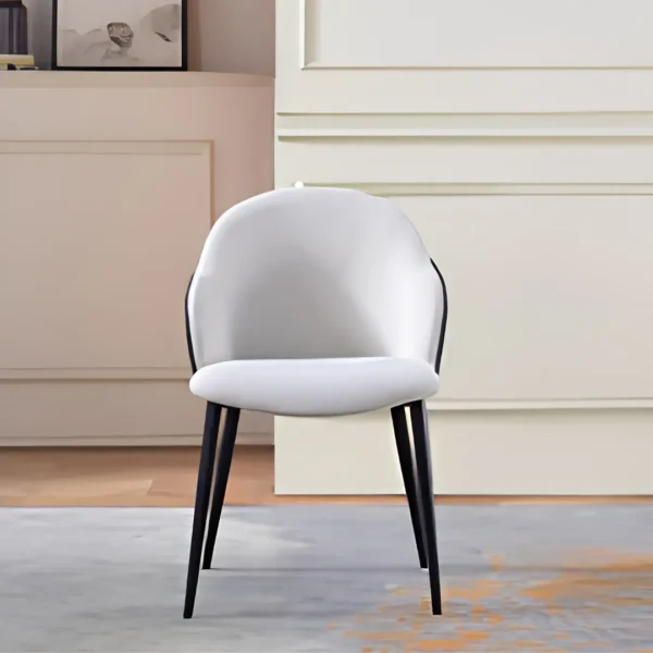 Upholstered Modern Dining Chair By McFerran - Image 5