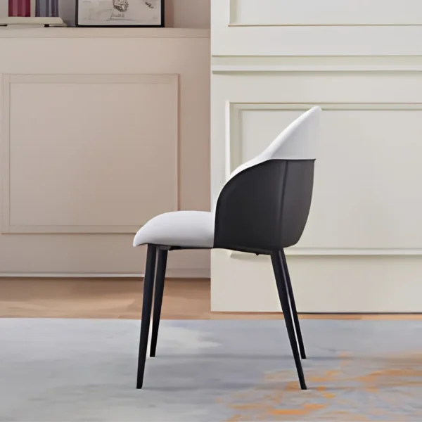 Upholstered Modern Dining Chair By McFerran - Image 6