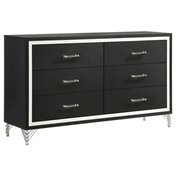 Lucia Double Dressers for Bedroom By Coaster Furniture - Image 3