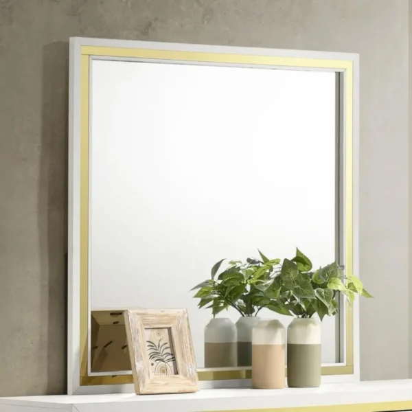 Lucia Square Dresser Mirror By Coaster Furniture - Image 6