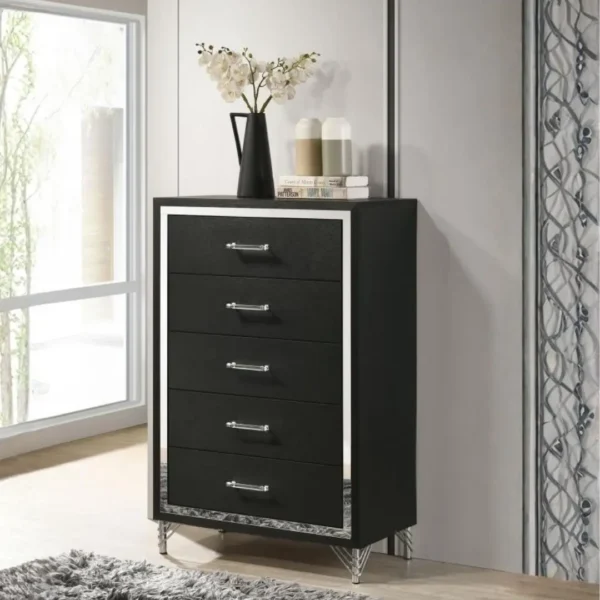 Lucia 5-Piece Bedroom Set By Coaster Furniture - Image 4