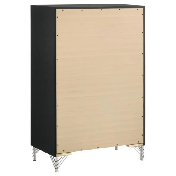 Lucia 5-Drawer Bedroom Chest of Drawers By Coaster Furniture - Image 7