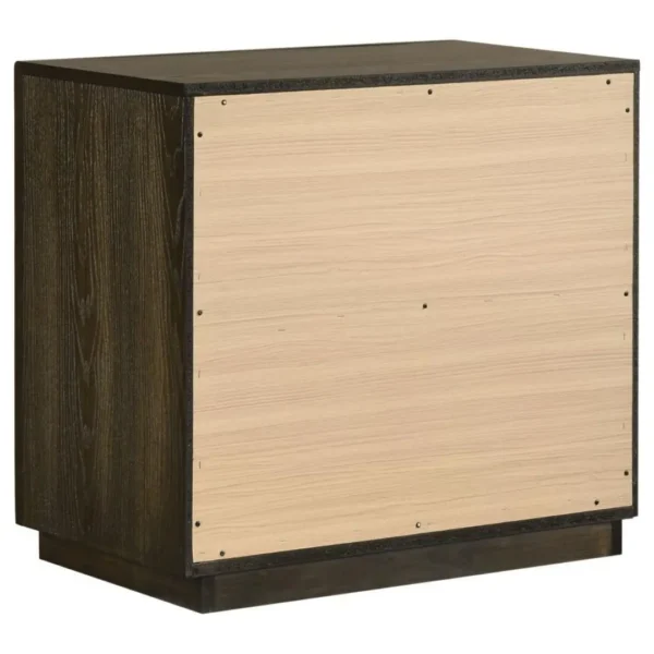 Atlas 2-Drawer Dark Oak Nightstand By Coaster Furniture - Image 5