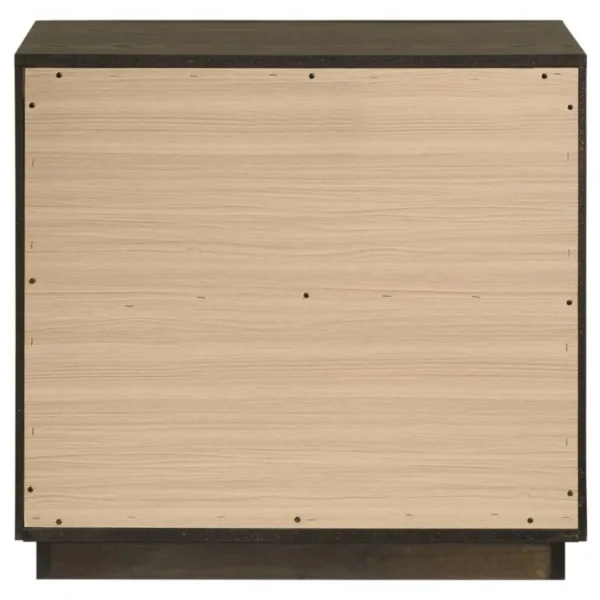 Atlas 2-Drawer Dark Oak Nightstand By Coaster Furniture - Image 6