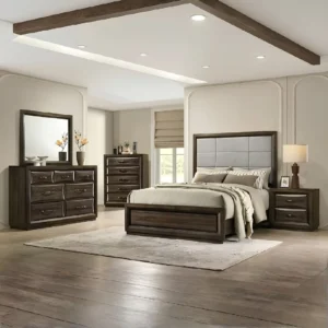 Atlas 5-Piece Dark Oak Bedroom Set By Coaster Furniture