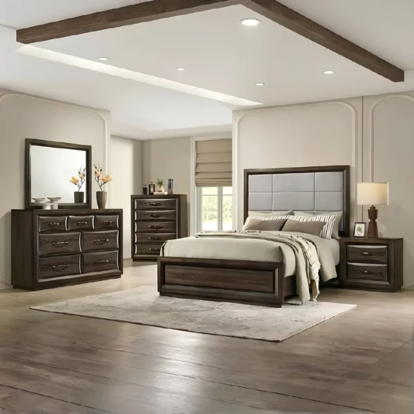 Atlas 2-Drawer Dark Oak Nightstand By Coaster Furniture - Image 11