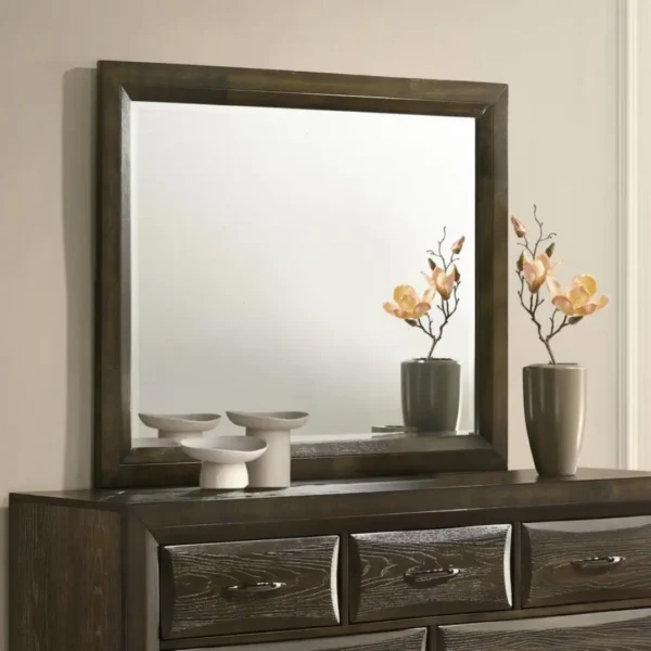 Atlas 5-Piece Dark Oak Bedroom Set By Coaster Furniture - Image 6