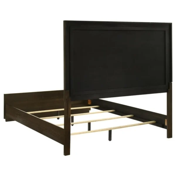 Atlas Grey and Dark Oak Bed By Coaster Furniture - Image 4