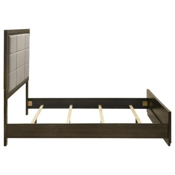 Atlas Grey and Dark Oak Bed By Coaster Furniture - Image 6