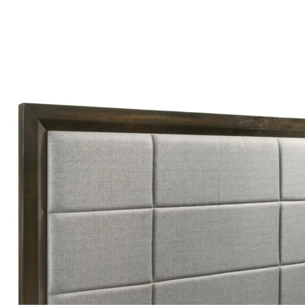 Atlas Grey and Dark Oak Bed By Coaster Furniture - Image 7