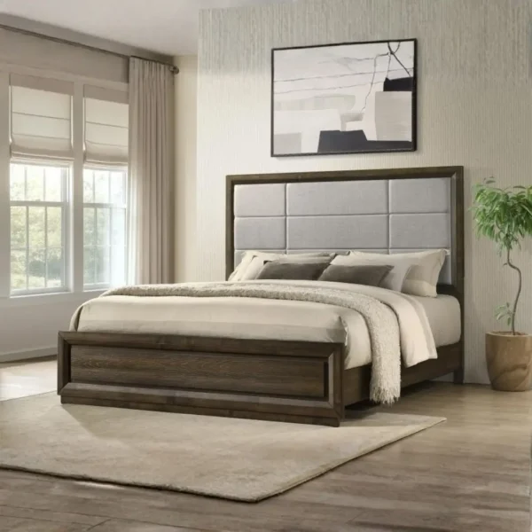 Atlas 5-Piece Dark Oak Bedroom Set By Coaster Furniture - Image 2