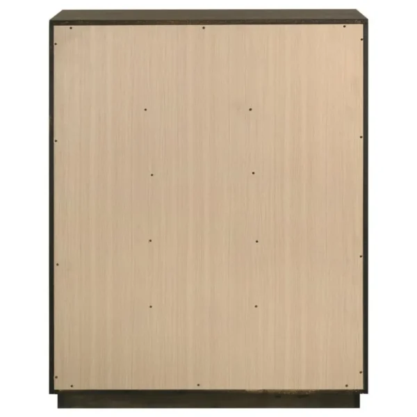 Atlas Dark Oak Chest of Drawers By Coaster Furniture - Image 7