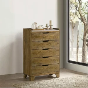 Henderson 5 Drawer Bedroom Chest of Drawers By Coaster Furniture