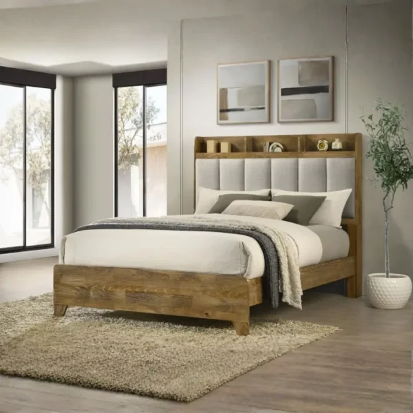 Henderson 5-Piece Rustic Bedroom Set By Coaster Furniture - Image 2