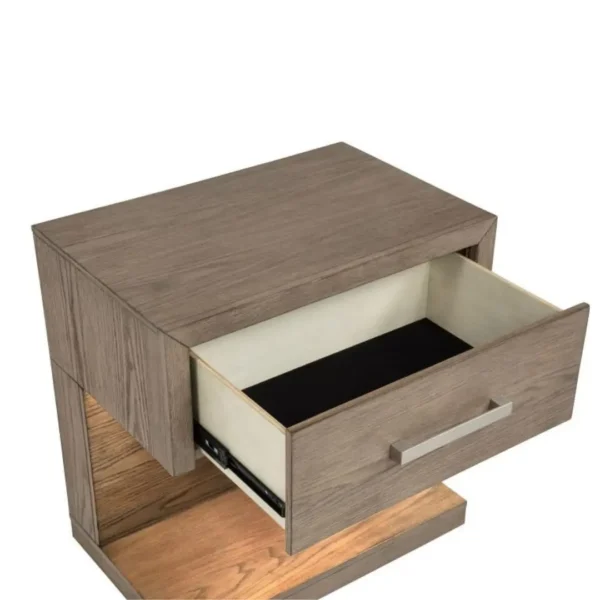 Kenora One Drawer Nightstand with LED By Coaster Furniture - Image 8