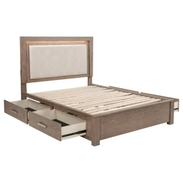 Kenora 56-Inch Wooden Bed Frames with Storage By Coaster Furniture - Image 7