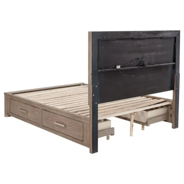 Kenora 56-Inch Wooden Bed Frames with Storage By Coaster Furniture - Image 9