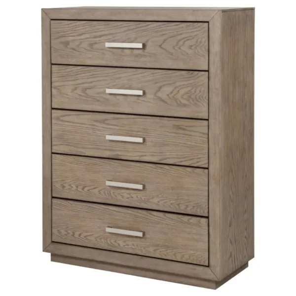 Kenora 5 Drawer Chest Barley Brown By Coaster Furniture - Image 4