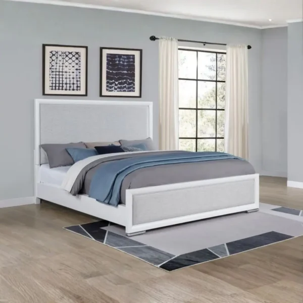 Gracemont White Bedroom Furniture Set By Coaster Furniture - Image 2