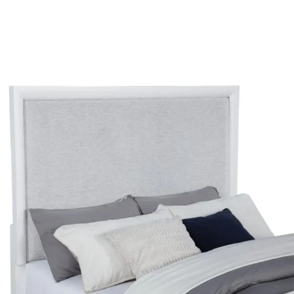 Gracemont Contemporary White Bed Frame By Coaster Furniture - Image 7