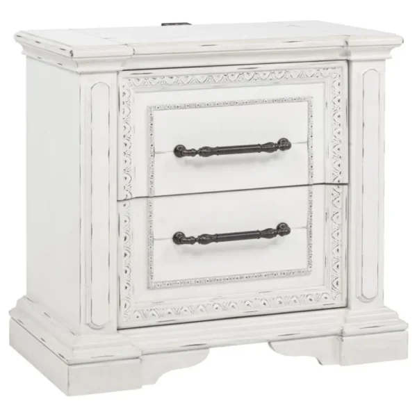 McKinney Nightstand with USB Charging Station By Coaster Furniture - Image 2