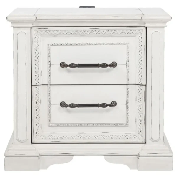 McKinney Nightstand with USB Charging Station By Coaster Furniture - Image 3