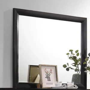Briana Black Dresser Mirror By Coaster Furniture