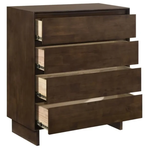 Glenwood 4 Drawer Chest of Drawers By Coaster Furniture - Image 2
