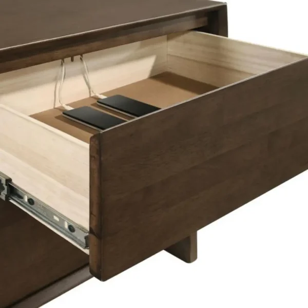 Glenwood Nightstand with Charging Station By Coaster Furniture - Image 8
