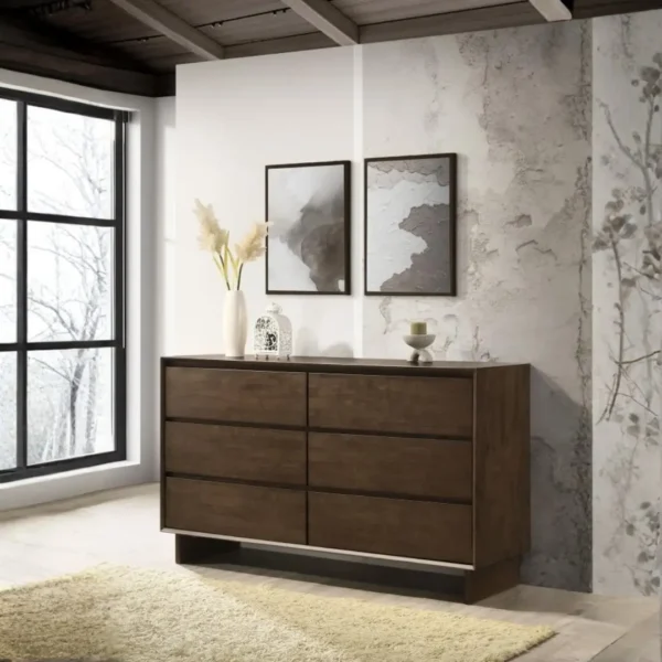 Glenwood Warm Brown Bedroom Set By Coaster Furniture - Image 5