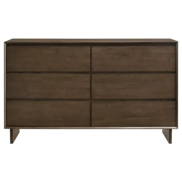 Glenwood Warm Brown Dresser Cabinet By Coaster Furniture - Image 2