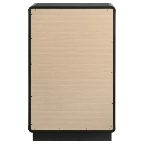 Cavelle Mid Century Modern Chest Black By Coaster Furniture - Image 6