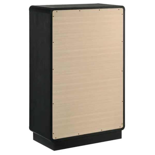 Cavelle Mid Century Modern Chest Black By Coaster Furniture - Image 7