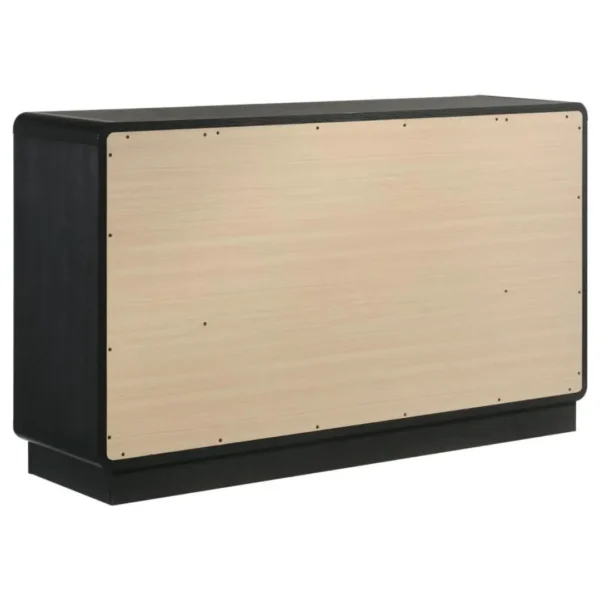 Cavelle Black Dresser 6 Drawer By Coaster Furniture - Image 5