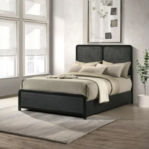 Cavelle Black Bedroom Furniture Set By Coaster Furniture - Image 2