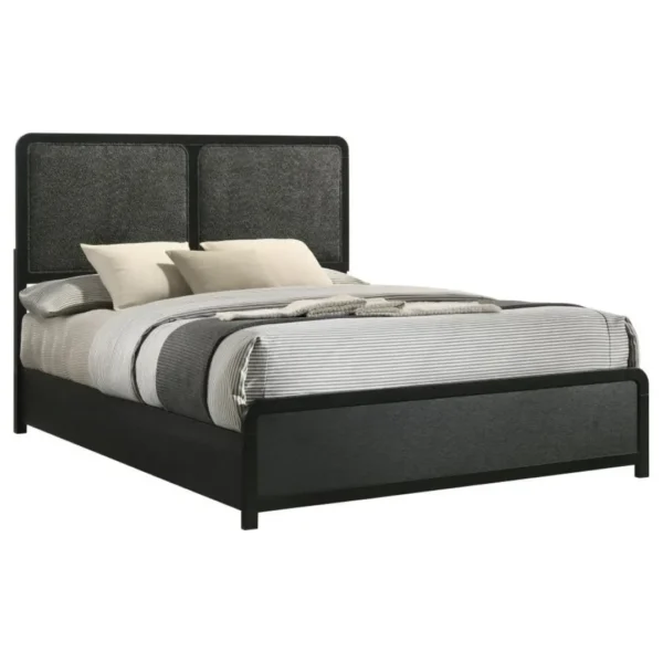 Cavelle 51-Inch Black Wooden Bed Frame By Coaster Furniture - Image 2