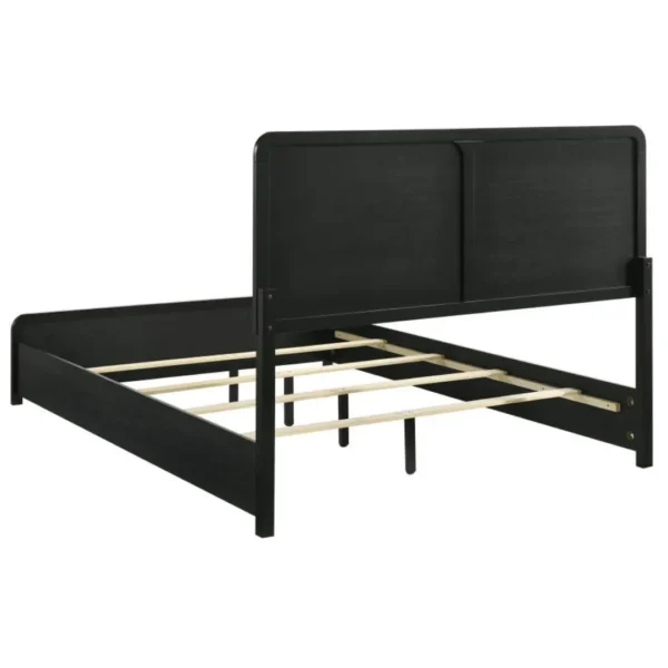 Cavelle 51-Inch Black Wooden Bed Frame By Coaster Furniture - Image 4