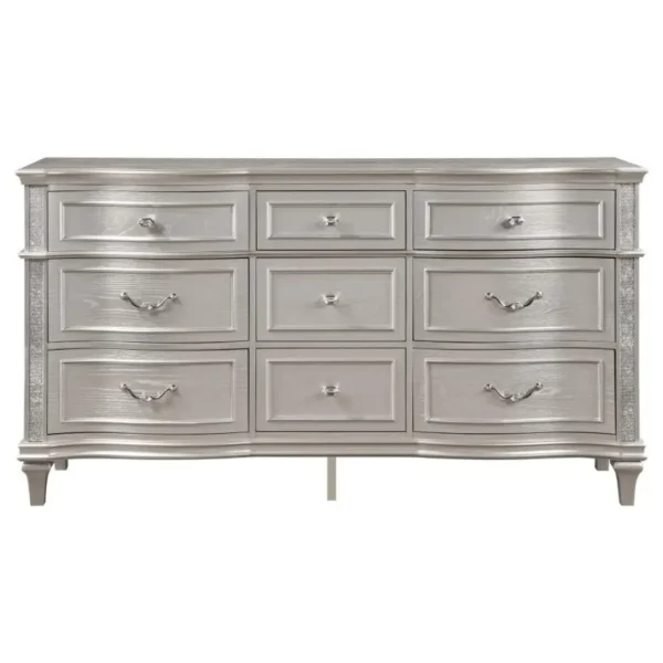 Evangeline 9 Drawer Dresser for Bedroom By Coaster Furniture - Image 2