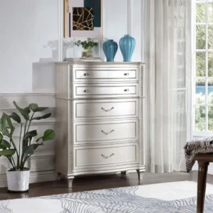 Evangeline Bedroom Chest Silver Oak By Coaster Furniture