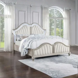 Evangeline Bed Frame Wood with LED By Coaster Furniture