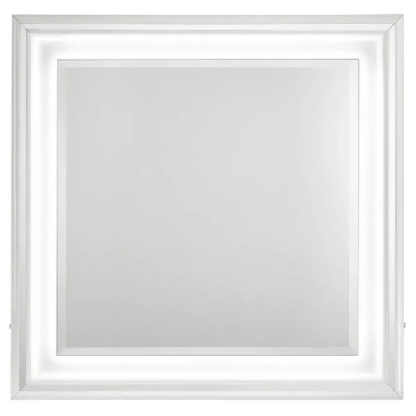 Cassia Dresser Mirror White High Gloss By Coaster Furniture - Image 3