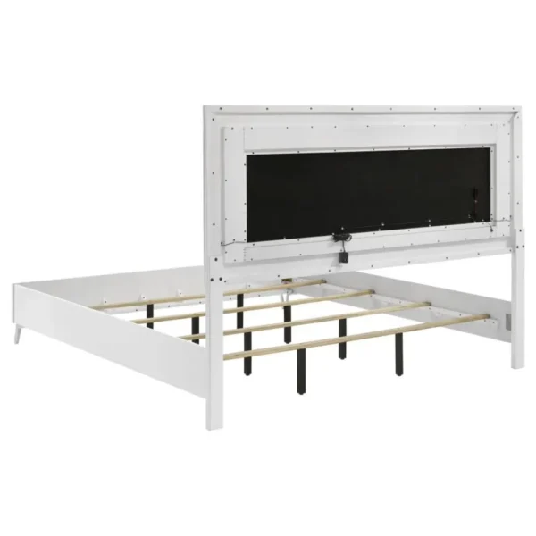 Cassia Contemporary Bed Frame with LED By Coaster Furniture - Image 6