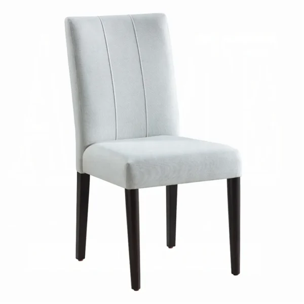 Carena White Upholstered Side Chair Set of 2 By ACME - Image 3